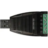 DeLOCK Konverter USB Typ-A zu Seriell RS-422/485 Terminalblock mit Überspannungsschutz 600 W