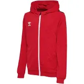 Hummel Veste de survêtement 'Authentic Pl' canneberge / blanc