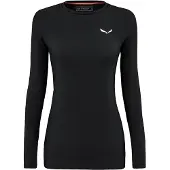Salewa Sous-vêtement à Manches Longues Cristallo Warm Alpine Merino Responsive