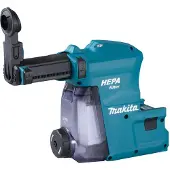 Makita Adaptateur d'aspiration active HEPA DX08 adaptable sur DHR280 - DX08 - avec mécanisme de nettoyage