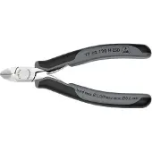 Knipex 77 02 120 H ESD - Pince coupante de côté pour l'électronique à tranchants au carbure rapportés ESD