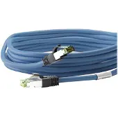 Goobay Câble Cat 8 - Type de câble : S/FTP - bleu