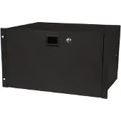 DAP tiroir rack 19 pouces 6 U avec serrure