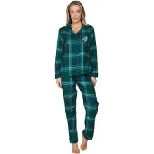 Rebelle Pyjama 'Cozy' vert foncé