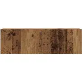 vidaXL Armoires murales TV 4 pcs. Aspect vieux bois Matériaux dérivés du bois