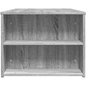 vidaXL Table basse Gris Sonoma 102x55x42 cm Bois composite