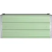 vidaXL Jardinière Vert Pastel 100 X 50 X 45 Cm Acier Galvanisé