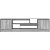 vidaXL Armoire TV Gris Sonoma 188,5x41x50 cm Bois composite