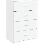 vidaXL Sideboards 2 pcs. Blanc 60x31x84 cm Bois composite