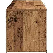 vidaXL Armoire TV aspect bois ancien 120x34x37 cm Bois composite