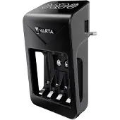 Varta 57687101441 LCD Pug Charger+ incl. 4 piles 2100 mAh AA