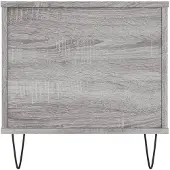 vidaXL Table basse Sonoma gris 90x44,5x45 cm Bois d'ingénierie