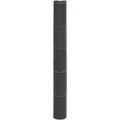 vidaXL Membrane anti-mauvaises herbes noir 1x50 m PP