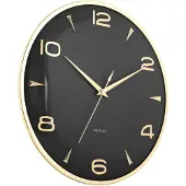 Karlsson Horloge murale Sienna Glow Black (40.60 cm)