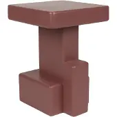 Housecraft living Side Table Blast Marsala (35 x 35 x 50 cm)