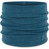Buff Merino Heavyweight Neck Warmer Bleu