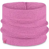 Buff Knitted Neck Warmer Rose