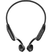 Rixus Bone Conducting Headphones Be17 Wireless Sport Headphones Argenté