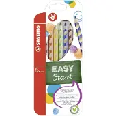 Stabilo EASYcolors crayon de couleur ergonomique pour droitiers (6x)