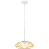 Eglo YUKU-Z Suspension Lampe à suspendre Lampe à suspendre - H110 x Ø46 cm - blanc - 22W incl. - IP20