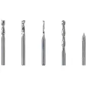 Snapmaker Fraise Cnc Cnc Bits (5 Bits)