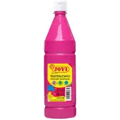 Jovi Tempera, -encrier, peinture liquide pour affiches, Tempera Paint, magenta (1000 ml)