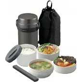 Zojirushi Thermos à déjeuner SL-JAF14-HG 1,23 l graphite