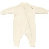 Devold Nibba Merino Baby Long Sleeve Jumpsuit Beige 9 Months Garçon
