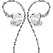 Fiio JH5 (Pas de réduction du bruit, Filaire), Écouteurs, Argent