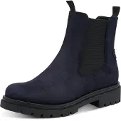 Marco Tozzi Chelsea Boots bleu marine
