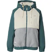 Iriedaily Veste mi-saison 'Arctikmix' gris / émeraude / blanc