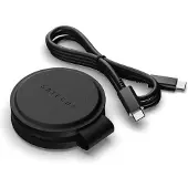 Satechi OntheGo 2-in-1 Chargeur Sans Fil – Compact et Durable – Charge Rapide à 15W – Connecteur USB-C