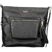 GUESS Jeans sac Marsha bandoulière noir, poche zip