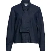 Object Chemisier 'OBJLitka' bleu foncé