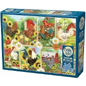 Cobble Hill Puzzle Cockadoodledoo - 500 à 999 pièces