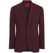 HUGO Veste de costume 'Karlo' bordeaux