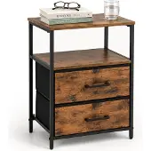 Relaxdays table de nuit (38 x 28 x 61 cm)
