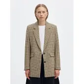 Selected Coupe Décontractée Blazer Femme Marron 34