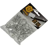 VOREL Rivet en aluminium 4,0 x 6,4 mm, 50 pièces