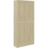 vidaXL Bibliothèque Chêne sonoma 82,5x30,5x185,5 cm Bois d'ingénierie