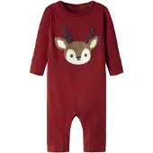 Name it Ensemble 'NBNRUKAN' mastic / rouge foncé / blanc
