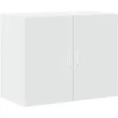 vidaXL Armoire murale blanche 80x42,5x64 cm Bois composite