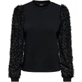 ONLY Sweat-shirt 'ONLLAVIN' noir