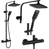 REA Kit De Douche Tom Black