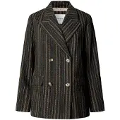 Pepe Jeans Blazer 'Leison' kaki / noir / blanc
