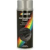 Motip Peinture haute température Argent - Spray 400 ml