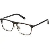 Philipp Plein Monture de lunettes pour homme Philipp Plein Grise VPP019M-530XAS-21G - Ø 53 mm