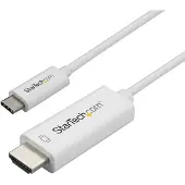 StarTech.com Convertisseur USB type-C vers 4K 60Hz HDMI 1 mètre Blanc