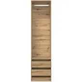 vidaXL Armoire Artisan-Chêne 50x50x200 cm Bois composite