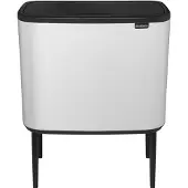 Brabantia Poubelle Bo Touch Bin 36 L, blanc